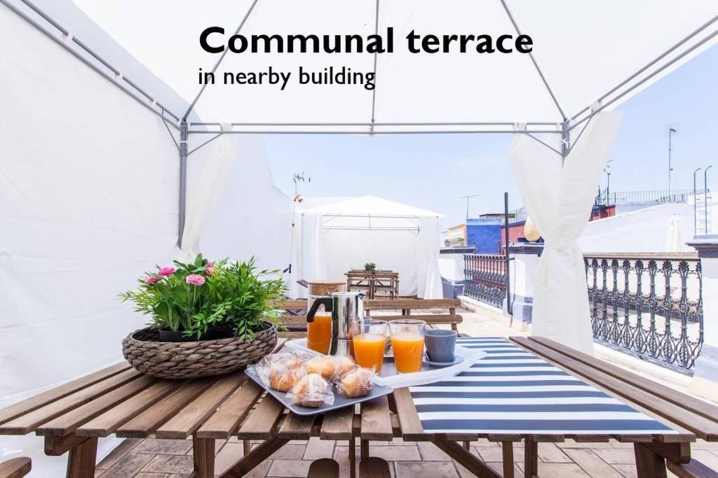 Hostly Rivero 2B Center-Fibre-Communal Terrace-Parking Optional-Cless Séville Extérieur photo