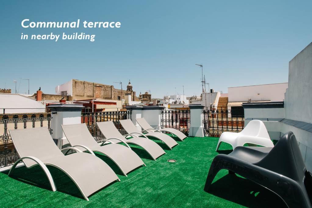Hostly Rivero 2B Center-Fibre-Communal Terrace-Parking Optional-Cless Séville Extérieur photo